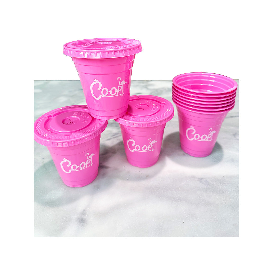 Clear Cold Cups for to-go drinks (PET)