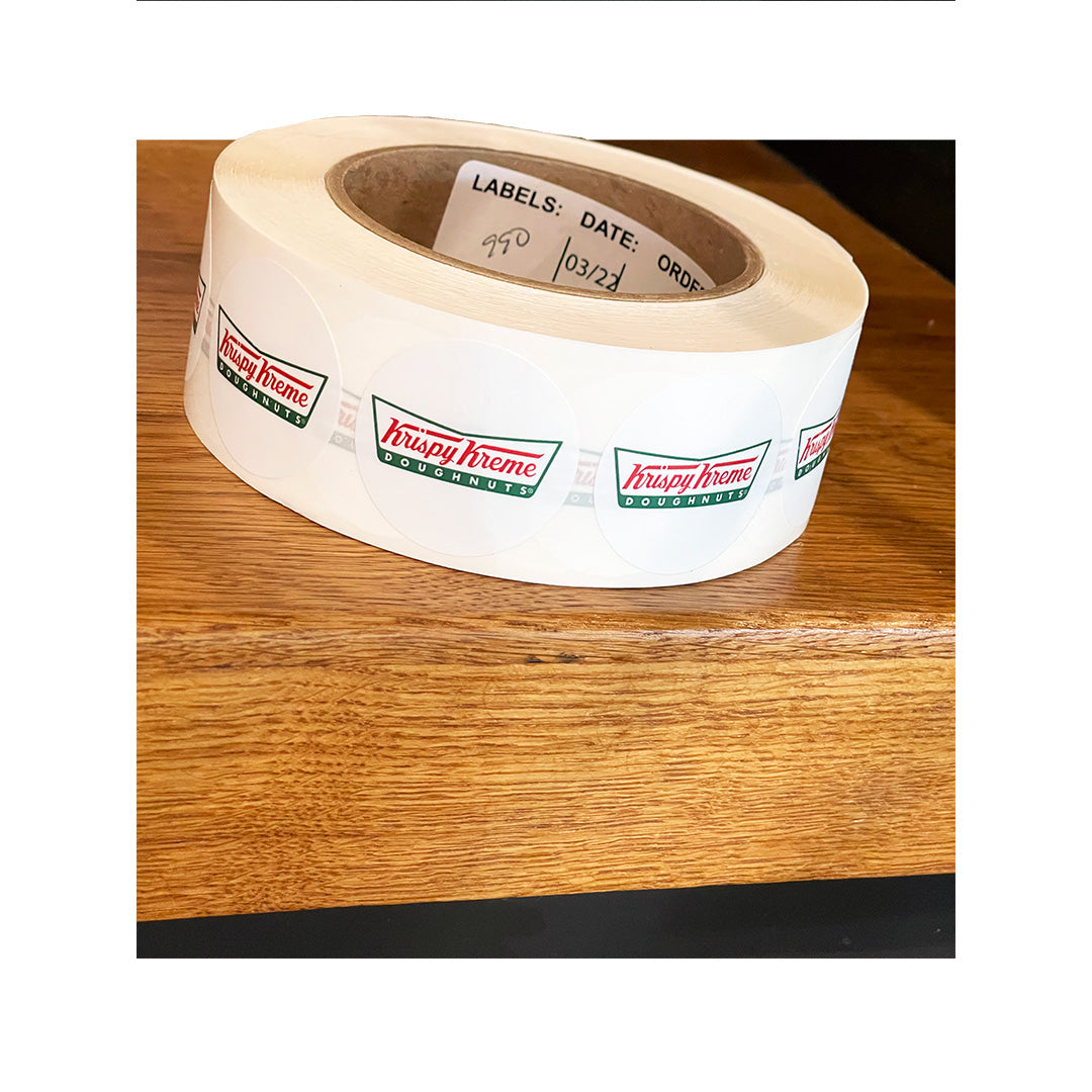 Circle Roll Labels - Brand your products for just pennies!