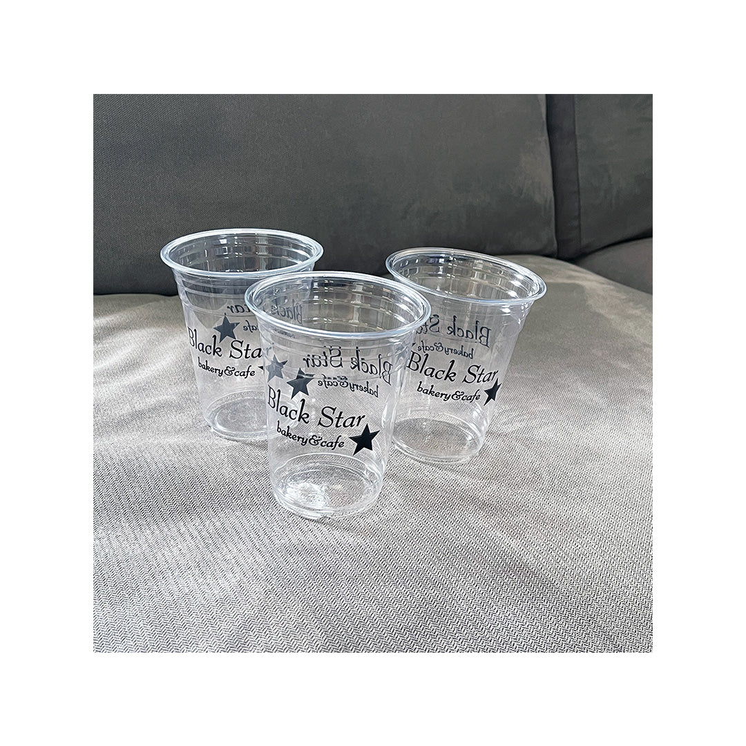 Clear Cold Cups for to-go drinks (PET)