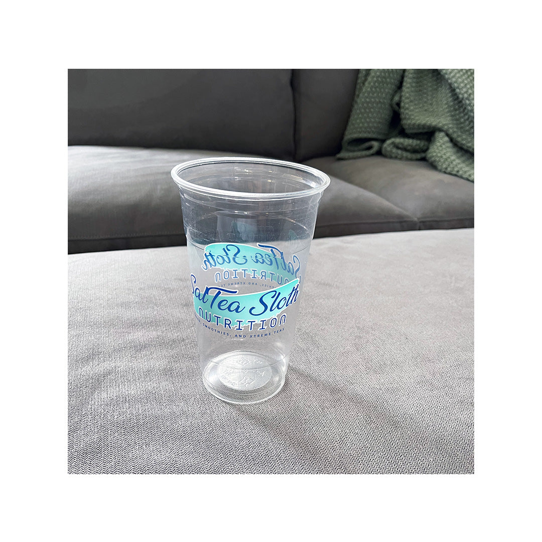 Custom Clear Plastic Cup - 16 Oz PET Plastic Cup for Cold