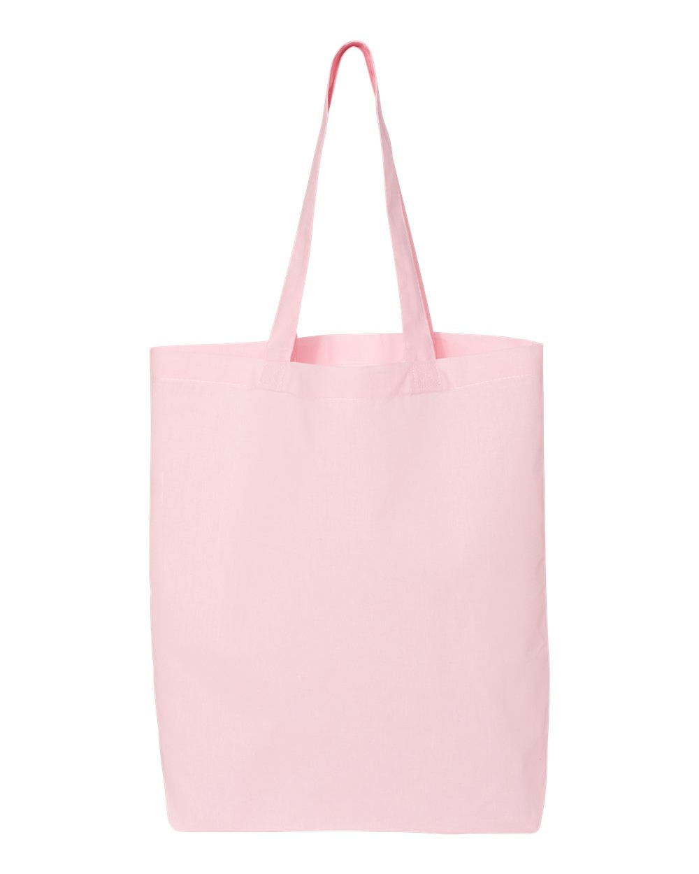 Canvas Tote Bags - 1 Color Print 25 / Light Pink